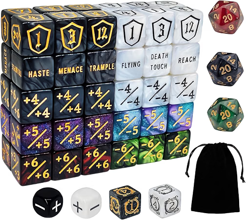 67 PCS MTG Counter Dice Set