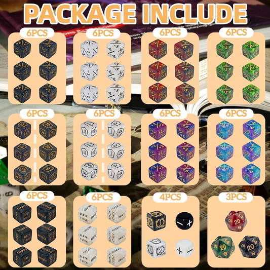 67 PCS MTG Counter Dice Set