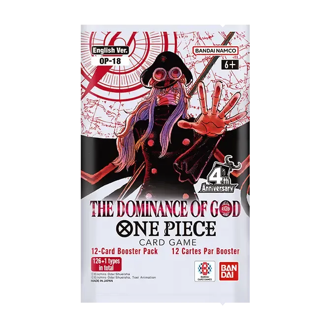 One Piece TCG: THE DOMINANCE OF GOD (OP-18) Booster Pack