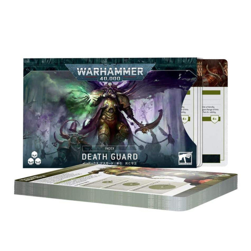 Death Guard English Index Cards (2023)