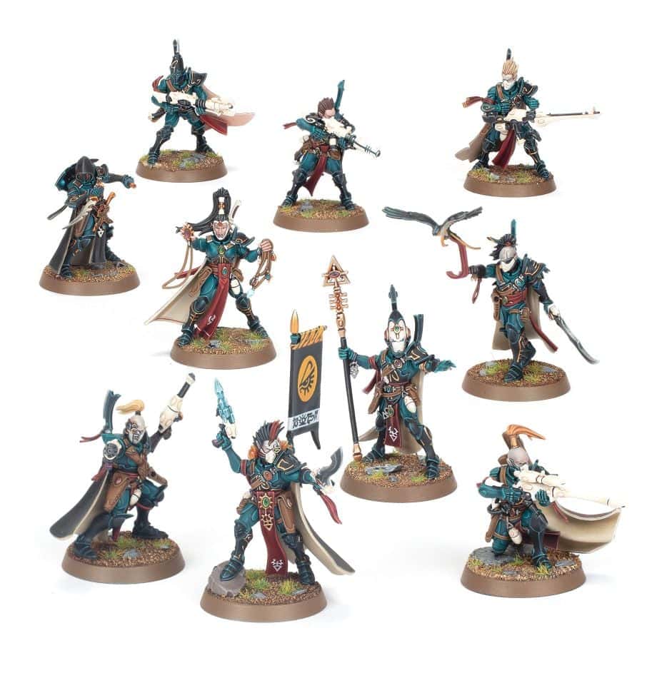 Kill Team: Corsair Voidscarred — assembled and painted example