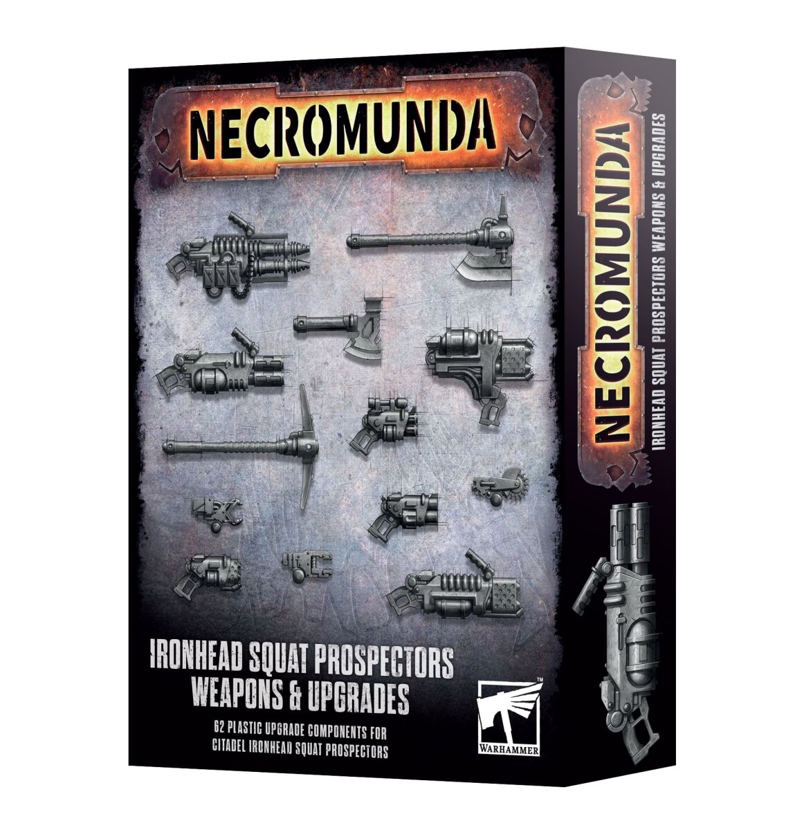 Nec:Squat Prospectors Weapons & Upgrades - Games Workshop manufacturer packaging