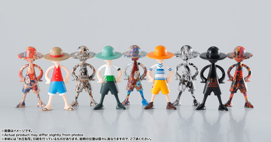 One Piece Luffy’s Archive of Adventure Vol. 1 possible figure designs — one random figure per blind box