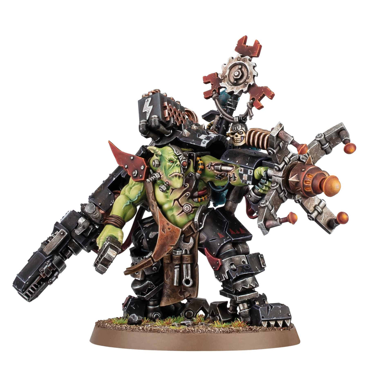 ORKS: BIG MEK — assembled and painted example