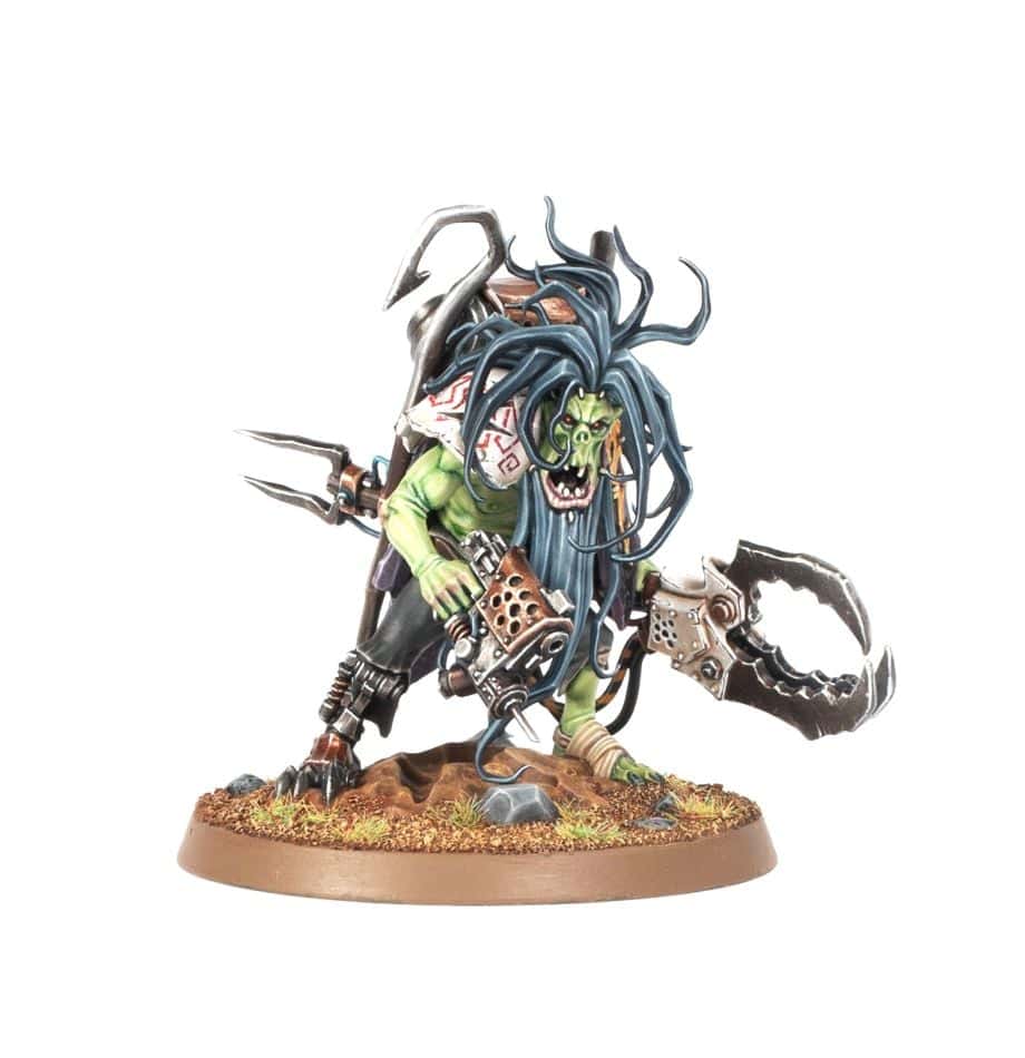 Orks: Zodgrod Wortsnagga — assembled and painted example
