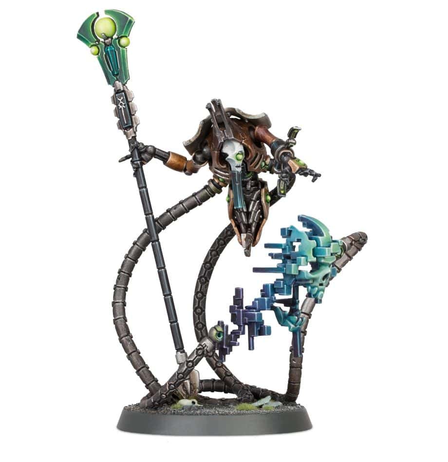 NECRONS PSYCHOMANCER painted Games Workshop models