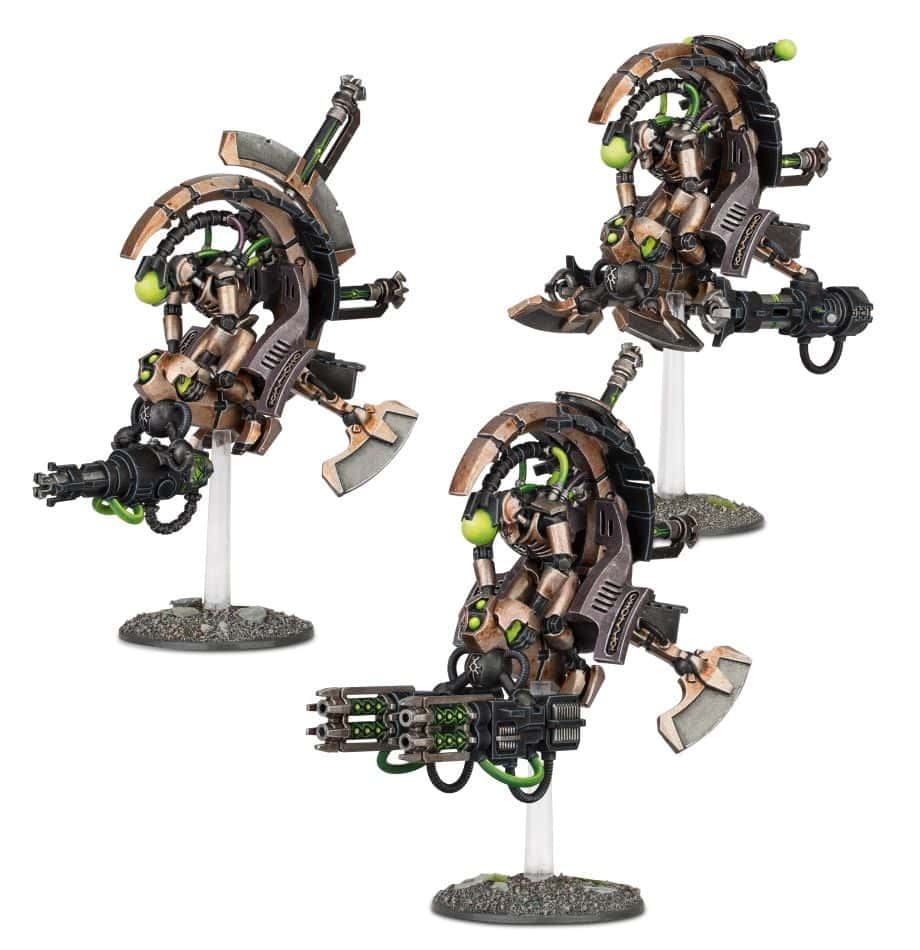NECRONS: TOMB BLADES painted Games Workshop models