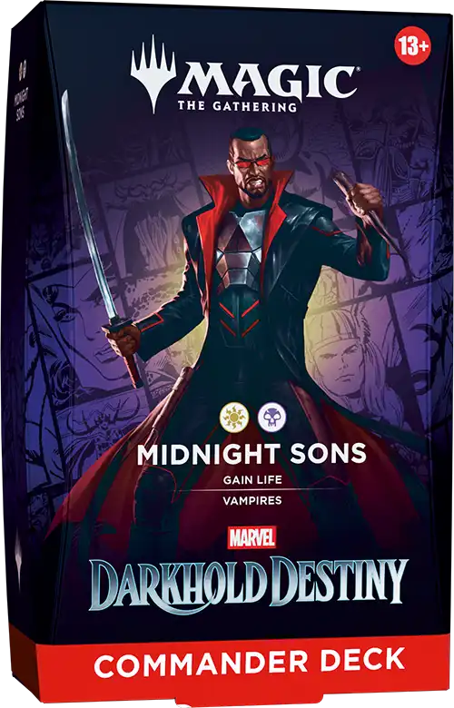 Magic: The Gathering | Marvel: Darkhold Destiny – Commander Deck – Midnight Sons (English)