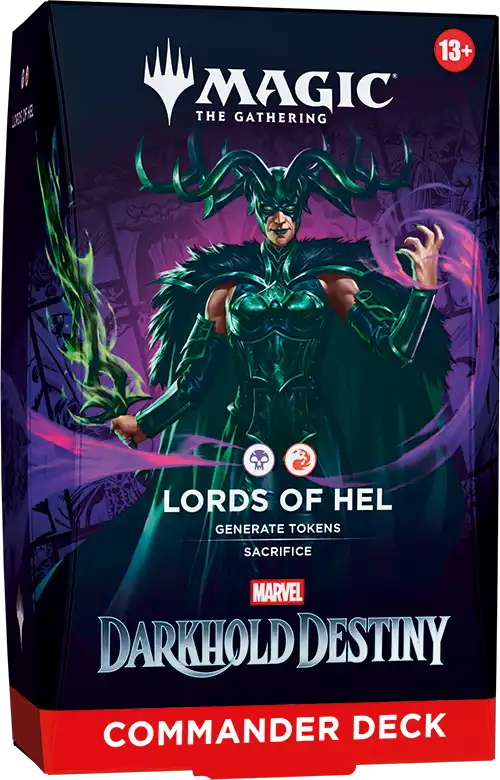Magic: The Gathering | Marvel: Darkhold Destiny – Commander Deck – Lords of Hel (English)