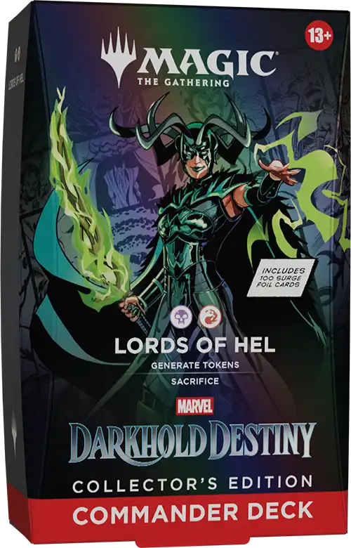 Magic: The Gathering | Marvel: Darkhold Destiny – Commander Deck Collector's Edition – Lords of Hel (English)