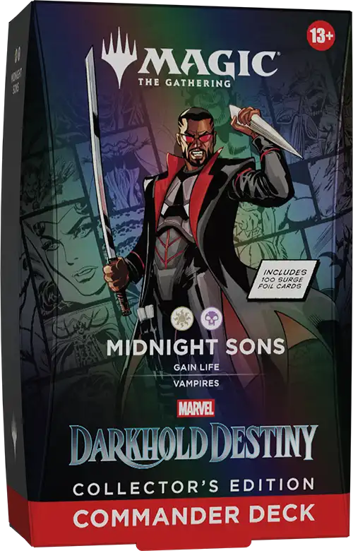 Magic: The Gathering | Marvel: Darkhold Destiny – Commander Deck Collector's Edition – Midnight Sons (English)