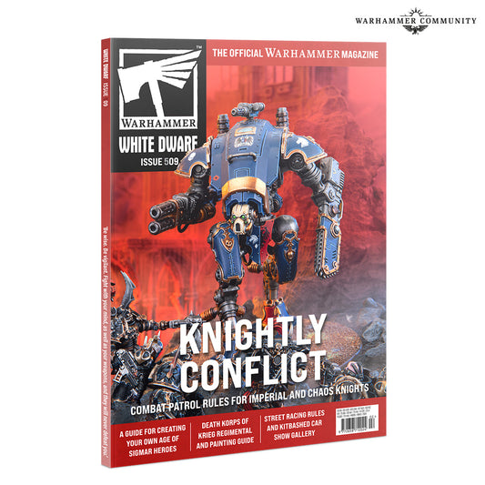 White Dwarf 509 English retail magazine cover