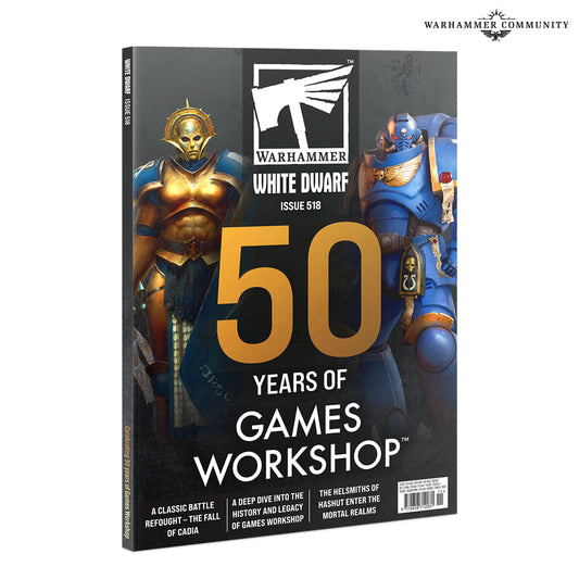 White Dwarf 518 English retail magazine cover