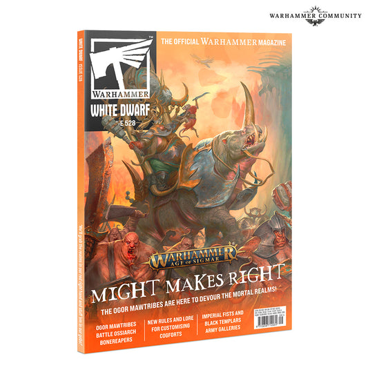 White Dwarf 528 English retail magazine cover