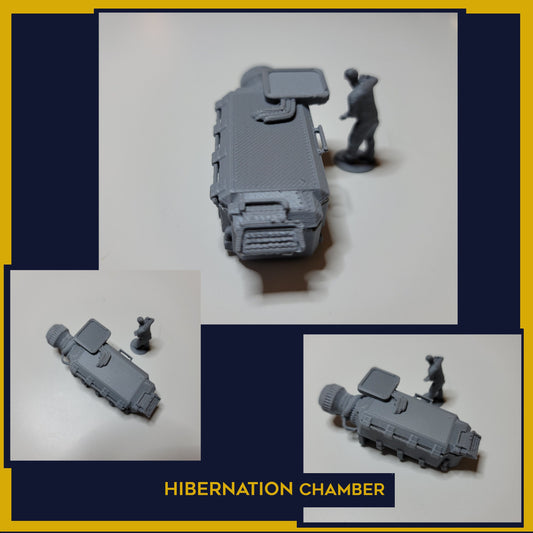 NEW 2023 PRODUCT! Hibernation/Recovery Chamber - Sci-fi/Modern - RPG | 3D printed | 28mm | 32mm | Terrain Scatter